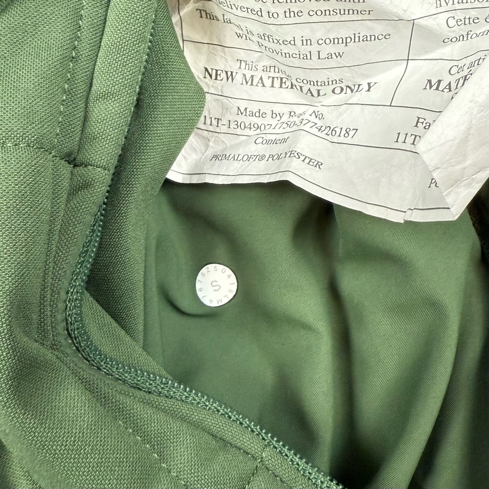 lululemon athletica Green Bomber Jacket - Picture 5 of 14